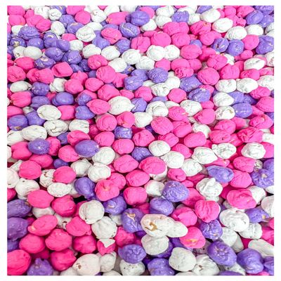 Colored Chickpeas for Sensory Play and Sensory Bins - Many Different Seasonal Colors (4 Cups, Valentines Day)