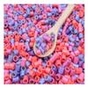 4 Cups of Valentine's Day Ditalini Pasta Sensory Bin Filler for Sensory Table view 1