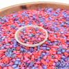 4 Cups of Valentine's Day Ditalini Pasta Sensory Bin Filler for Sensory Table view 2