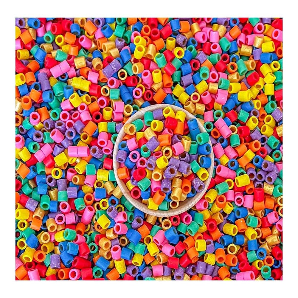 4 Cups of Rainbow Ditalini Pasta Sensory Bin Filler for Sensory Table