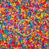4 Cups of Rainbow Ditalini Pasta Sensory Bin Filler for Sensory Table view 2