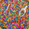 4 Cups of Rainbow Ditalini Pasta Sensory Bin Filler for Sensory Table view 3