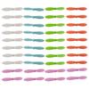 40Pcs Propeller Set Airscrew Replacement for Cheerson CX 10 Mini Drone Quadcopter Helicopter RC Accessories Multicolor 5 Color view 2