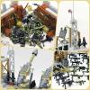 ALEYOOTECHE Military Base Building Toy Set Assemble to Different War Scenes, Gun Weapon Pack Accessories Kits for Army Minifigure Battle Building Game Gift for Kids 9-12 Years (710pcs) view 4