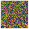 4 Cups of Tropical Rainbow Alphabet Pasta Sensory Filler for Sensory Table view 1