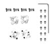 4pcs Props Mounting Propeller Base Compatible with D J-I Phantom 4 PRO Advaned P4P Motor Drone Parts Blade Holder Mount Replacement Accessory(Phantom 4Pro) view 3