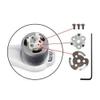 4pcs Props Mounting Propeller Base Compatible with D J-I Phantom 4 PRO Advaned P4P Motor Drone Parts Blade Holder Mount Replacement Accessory(Phantom 4Pro) view 4