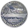 USS Indianapolis CA-35 Heavy Cruiser Warships of World War 2 Collectible Military Challenge Coin view 3
