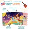 GO GO Spanish Musical Book Vol. 1: 8 Bilingual Songs, Learning Toy for Ages 1-3, Spanish Nursery Rhymes, Libros en Espaol para Nios, Interactive Libros Infantiles, Engaging Language Tool for Kids view 4