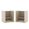 HomeStock Little Corner Activity Cube - Assembled 2-Pack - Kids Activity Table Chair view 1