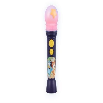 eKids Bluey Microphone Toy for Toddlers, Includes Built-in Music and Lights, Designed for Fans of Bluey Toys