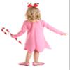 Fun Costumes Whimsical Cindy Lou Who Costume for Girls: Embrace Dr. Seuss Magic with Adorable Dress & Candy Cane Accessory, 4T view 4