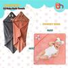 2 pack Hooded Bath Towel for Toddlers  Soft & Absorbent Kids Towel  Large Hooded Baby Towel for Boys & Girls  Cotton Toddler Bath Towels with Hood  Plush Towels for Kids, Bath, Pool & Beach view 2