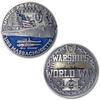 USS Massachusetts BB-59 Battleship Warships of World War 2 Collectible Military Challenge Coin view 1
