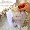 20 Moments of Tooth Squishie Tooth Fairy Pillow with Pocket and Poem to Invite Tooth Fairy - Tooth Fairy Tooth Holder Plushie, Cool view 2