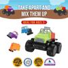 POPULAR PLAYTHINGS Magnetic Monster Build-A-Truck Set, Take-Apart Vehicle Toy for Toddlers, Gifts for Kids Ages 2 & Up - 6 Pieces view 3