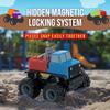 POPULAR PLAYTHINGS Magnetic Monster Build-A-Truck Set, Take-Apart Vehicle Toy for Toddlers, Gifts for Kids Ages 2 & Up - 6 Pieces view 4