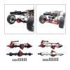 1/12 Front and Rear Axle Set Accessory Durable Spare Part RC Car Axles for MN78 D90 D91 99S RC DIY Accs Model Truck Vehicles(Silver) view 4