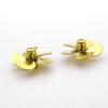 5-Blades Copper Propeller Dia 24mm M3 Metal Prop for RC Boat Scale Marine Battleship Aircraft Carrier Tug Fishing Boat(1Pair RH and LH) view 4
