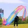 BMPAALN Dragon Ribbon Streamer, Dragon Poi Flowy Dragon Silk Ribbon Poi, Chinese Flinging Dancer Rainbow for Outdoor Fitness, Spinning Games Dragon Decorations,(8M(26FT)) view 1