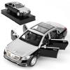 1:32 Compatible for S650 Car Model, Pull Back Diecast Toy Car with SoundsLights for Kids Boys Girls and Adults, Gift Sliver view 1