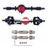 WPL C14 C24 C34 C44 C54 B14 B24 Metal Front Rear Axle and Drive Shaft Set 1/16 for RC Car Upgrade Parts Accessories(Black B) view 1