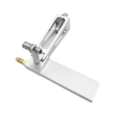 RC Boat Model 62mm Rudder Metal Water Pick Up Inlet Steering Rudder for Electric Nitro RC Boat Speed Mono Boat