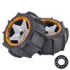 1 Pair 170X80 Sand Buster Paddle Wheel & Tires with Foam for FG Yama Aowei HPI 1:5 Petrol Buggy Baja 5B(170x80 HEX) view 1