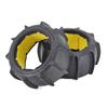 1 Pair 170X80 Sand Buster Paddle Wheel & Tires with Foam for FG Yama Aowei HPI 1:5 Petrol Buggy Baja 5B(170x80 HEX) view 2
