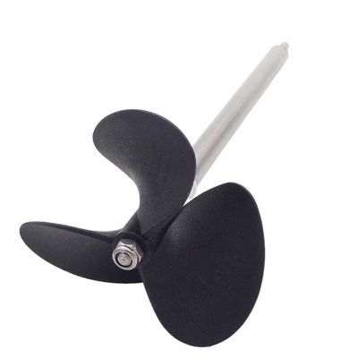 1PC RC Boat 5mm Boat Drive Shaft Stainless Steel Cable RH LH Nylon 70mm 80mm Propeller Kit for RC Boat Fishing Bait Tug Boat Marine(L20cm RH 80mm Prop)