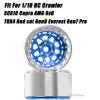 RCHuiWow 2.2" Beadlock RC Wheels for 1/10 RC Crawler SCX10 Capra,AMG 6x6,TRX4,Red cat Gen8 Everest Gen7 Pro,Alloy Aluminium rc Wheels 2.2 Beadlock Wheels 2.2 Beadlock Rims,4pcs,Navy Blue view 2