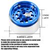 RCHuiWow 2.2" Beadlock RC Wheels for 1/10 RC Crawler SCX10 Capra,AMG 6x6,TRX4,Red cat Gen8 Everest Gen7 Pro,Alloy Aluminium rc Wheels 2.2 Beadlock Wheels 2.2 Beadlock Rims,4pcs,Navy Blue view 4