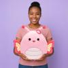 PLAYNICS Large Butterfly Plush Pillow Stuffed Animal Toy,15" Big Size Cute Soft Toys Fat Kawaii Hugging Stuff Cuddle Huggable Plushie,Gift for Kids view 3