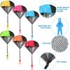 Wizzosivoor 36PCS Parachute Toy, No Tangle Throwing Men, Hand Throw Army Man, 6 Colors - Party Gifts, No Battery or Assembly Required view 3