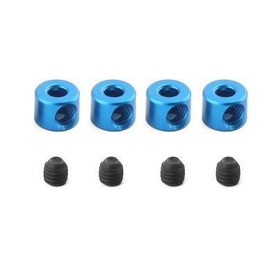 53827 Metal Aluminum Limit Buckle Stabilizer Rod Stopper Sway Bar Stopper Blue for Tamiya RC Car Accessories W61