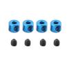 53827 Metal Aluminum Limit Buckle Stabilizer Rod Stopper Sway Bar Stopper Blue for Tamiya RC Car Accessories W61 view 1