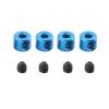 53827 Metal Aluminum Limit Buckle Stabilizer Rod Stopper Sway Bar Stopper Blue for Tamiya RC Car Accessories W61 view 2