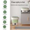 Small Washing Machine 12L Large Capacity Washer 12x12x13in Foldable Washing Machine Suitable For Apartments, Dorm, Hotels, Camping, RV, Travel Laundry(Pink) view 3
