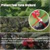 Balcony Net,Balcony Safety Net Heavy Duty Anti Bird Netting Fence for Prevention Squirrels Deer, Cuttable Trellis Cover(35x35m(115x115ft)) view 4