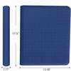 1000+ Pockets Trading Card Binder, 16 Pocket Ringless Side Loading Card Holder Album, Trading Card Album Fit for YuGiOh, MTG, TCG, Game Cards, Sports Cards, Business Cards (Dark Blue) view 4