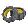 1 Pair 170X80 Sand Buster Paddle Wheel & Tires with Foam for FG Yama Aowei HPI 1:5 Petrol Buggy Baja 5B(Tires) view 1