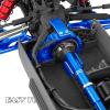 RCMYou RC Center Gearbox Case & 57T Center Differential w/Pinions Upgrades Part for 1/10 Kraton 4x4 4S BLX Outcast 4x4 4S BLX 1/8 Mojave 4X4 4S BLX,Navy Blue view 3