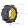 1 Pair 170X80 Sand Buster Paddle Wheel & Tires with Foam for FG Yama Aowei HPI 1:5 Petrol Buggy Baja 5B(170x80 Square B) view 3