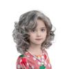 MUPUL Old Lady Wig For Kids Grandma Wig For Kids 100 Days Of School Costume For Girls view 3