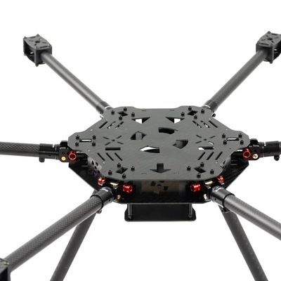 jnxwenu F850 Full Carbon Fiber F 850 Hexa-Rotor Frame Foldable Arm Hexacopter Frame Kit with Unflodable Landing Gear for FPV(Foldable), jnxwenu06