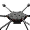 jnxwenu F850 Full Carbon Fiber F 850 Hexa-Rotor Frame Foldable Arm Hexacopter Frame Kit with Unflodable Landing Gear for FPV(Foldable), jnxwenu06 view 1