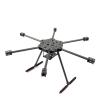 jnxwenu F850 Full Carbon Fiber F 850 Hexa-Rotor Frame Foldable Arm Hexacopter Frame Kit with Unflodable Landing Gear for FPV(Foldable), jnxwenu06 view 2
