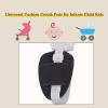 2Pcs Baby Stroller Seatbelt Crotch Cushion Baby Stroller Crotch Pads Universal Cushion Crotch Pads for Infants Child Kids Pram Belt Pads for Baby Stroller, Pushchair (Black) view 3
