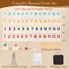 2-8 Players Games Gifts, Rummy Board Game Set, 214 Melamine Tiles, 8 Wooden Racks, Drawstring Bag, Premium Portable Case, Tile Board Games for Adults, Valentines Day Gifts for Men Women Dad Mom view 2
