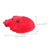 Abaodam Halloween Prank Prop Simulation Organ Prop Realistic Fake Heart Scare Your Friends view 2